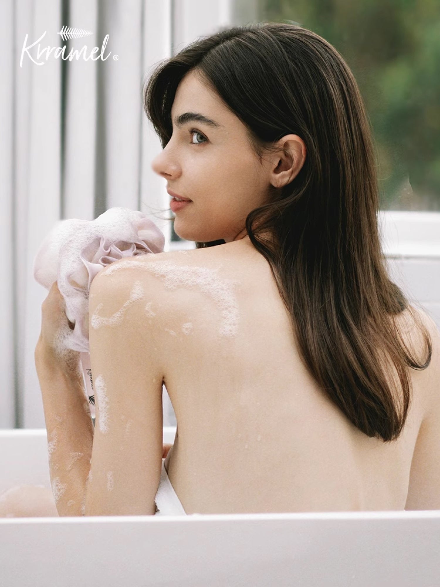 美國 Krramel 玫瑰雙色玫瑰泡澡高檔浴球 (現貨+預購)