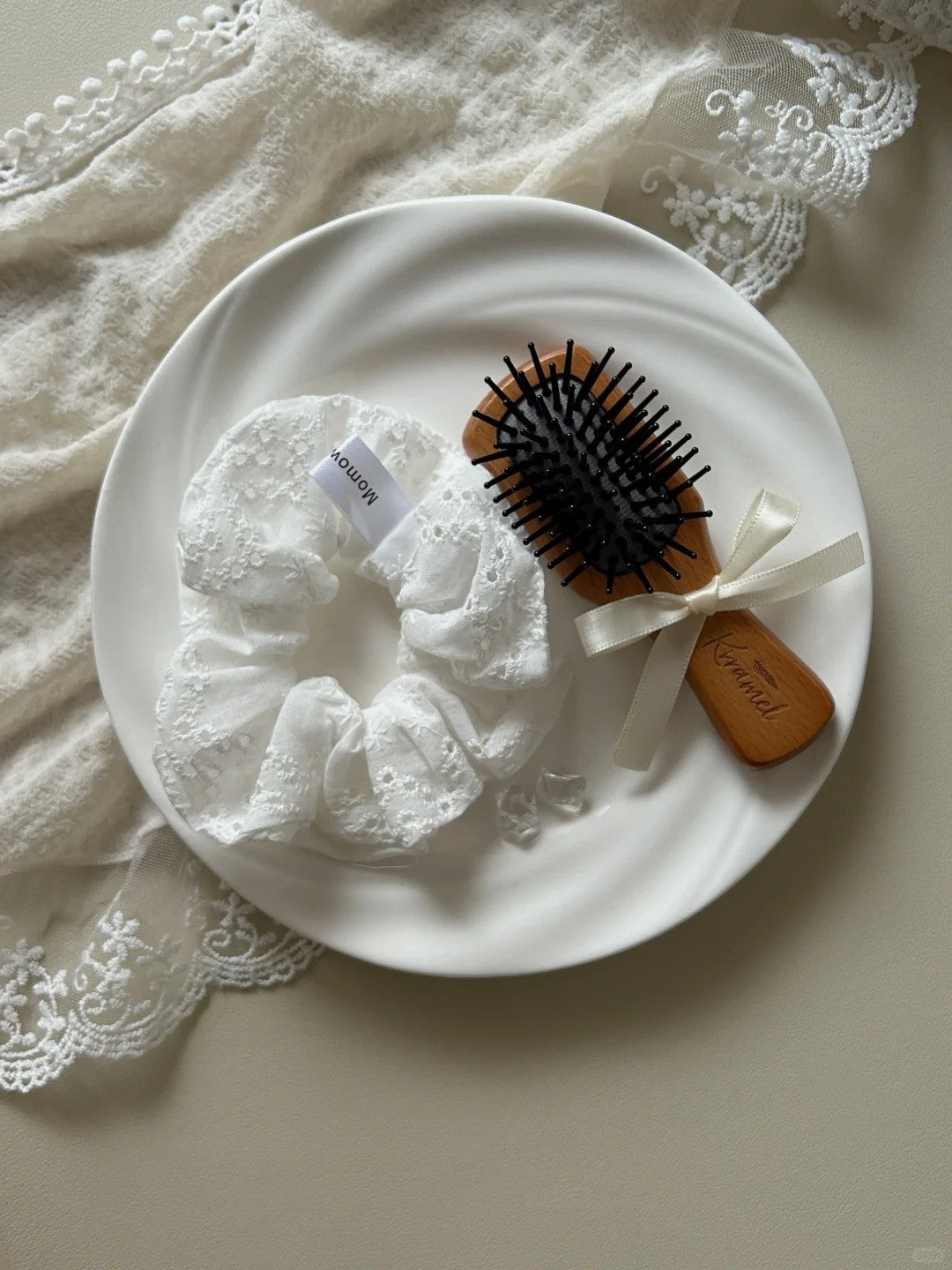 美國 Krramel 櫸木迷你防靜電梳適合兒童外出方便 (現貨+預購)