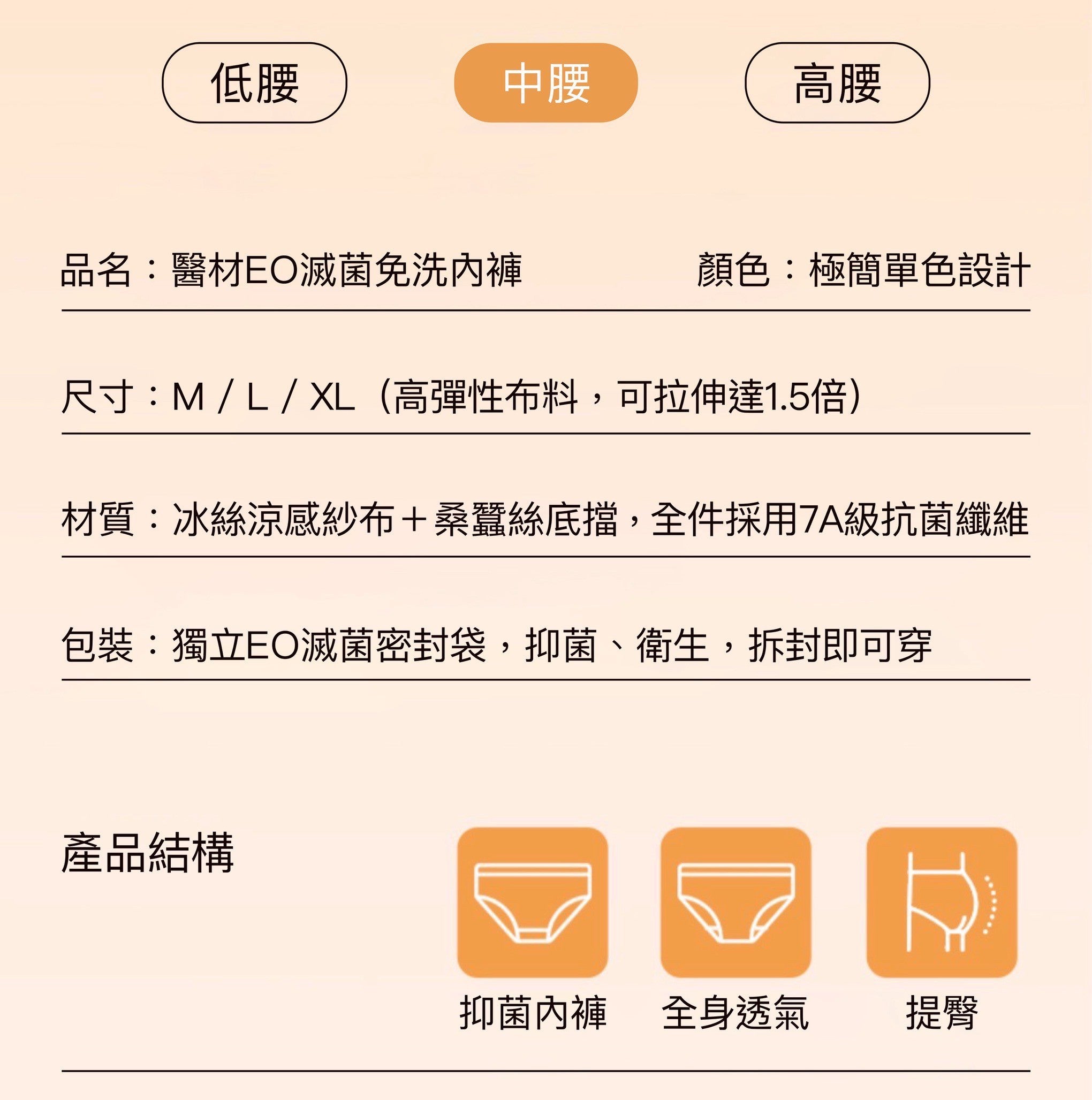 NOV.15顛覆旅行免洗內褲新高度醫療級EO滅菌冰絲無痕內褲一包/10入期間限定(買10送2)