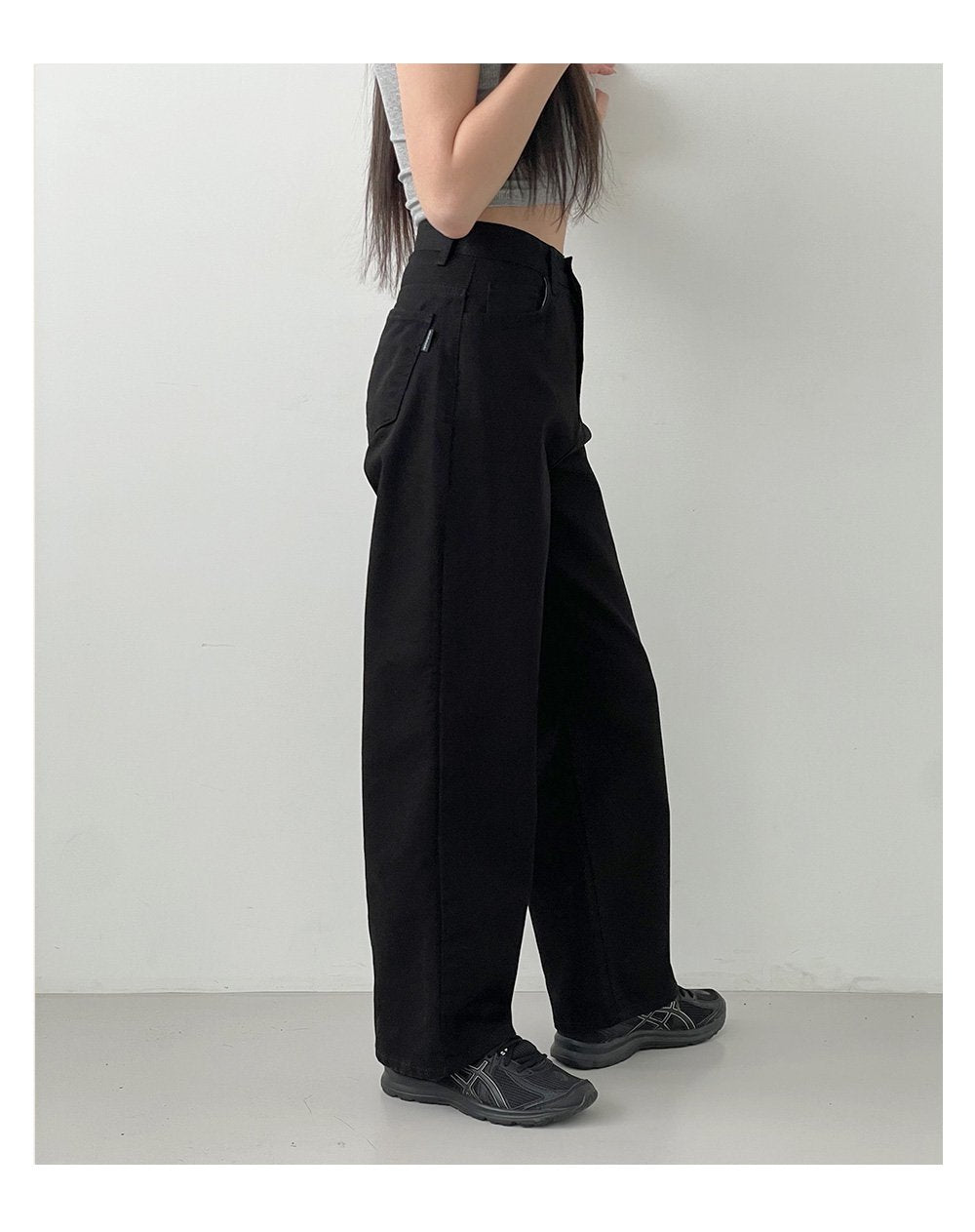 무아무아 베이직 코튼 스트럭처드 진