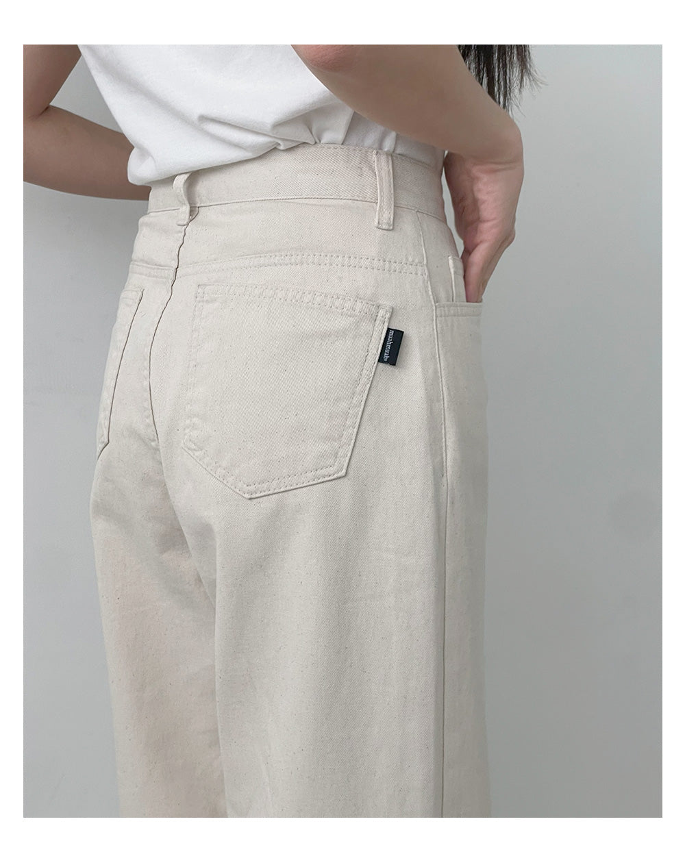 韓國 muahmuah 基本款 棉質挺版牛仔褲  (現貨+預購)