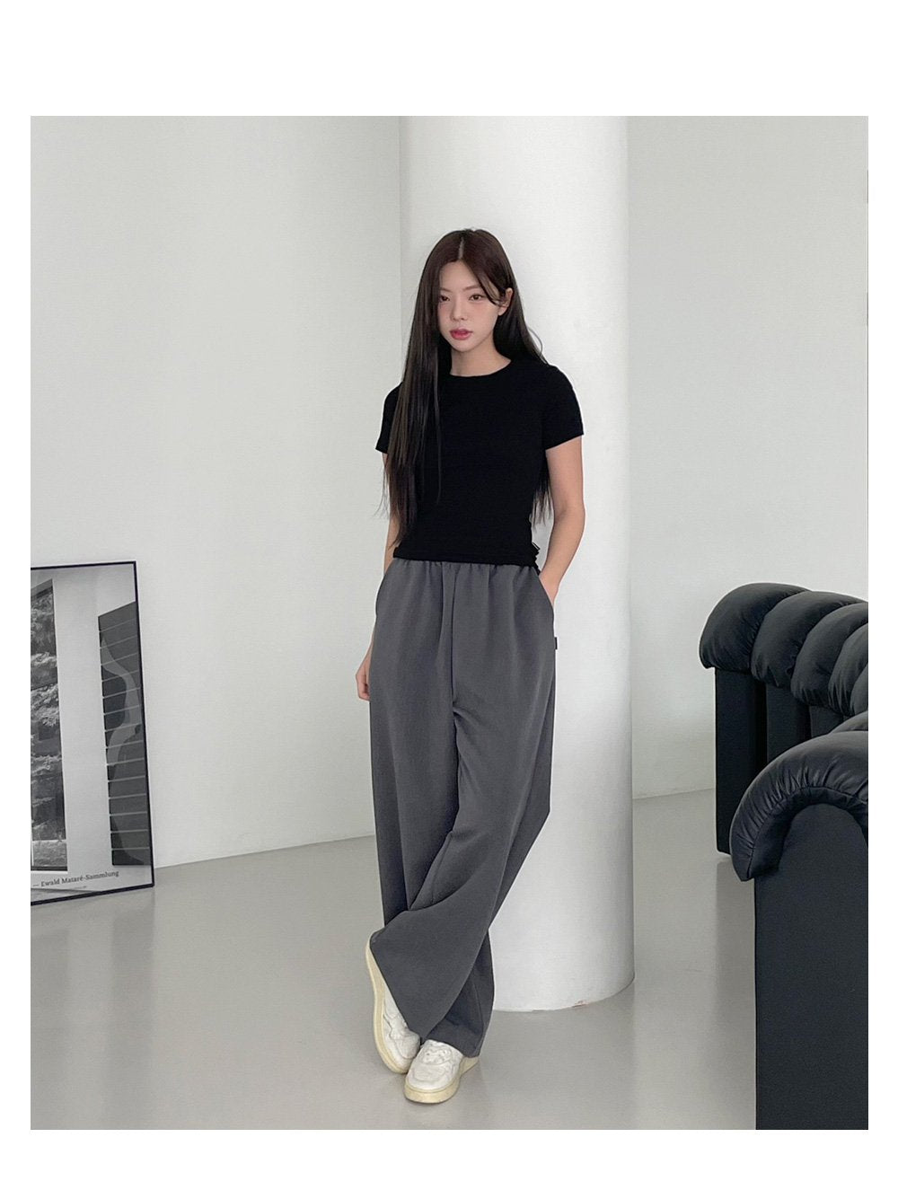 韓國 muahmuah 寬鬆TR鬆緊帶 寬鬆褲  (現貨+預購)