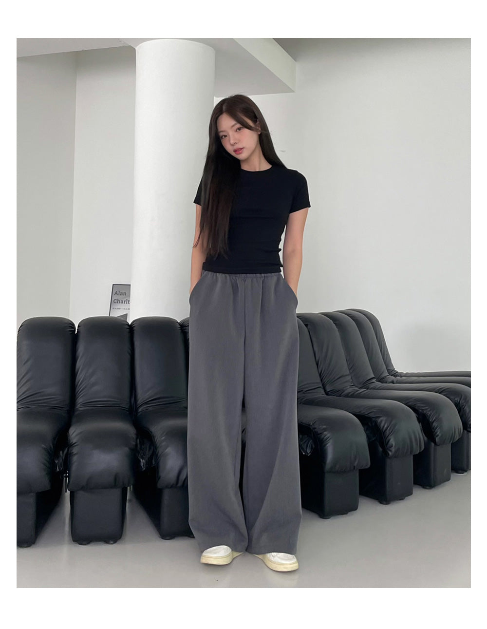 韓國 muahmuah 寬鬆TR鬆緊帶 寬鬆褲  (現貨+預購)
