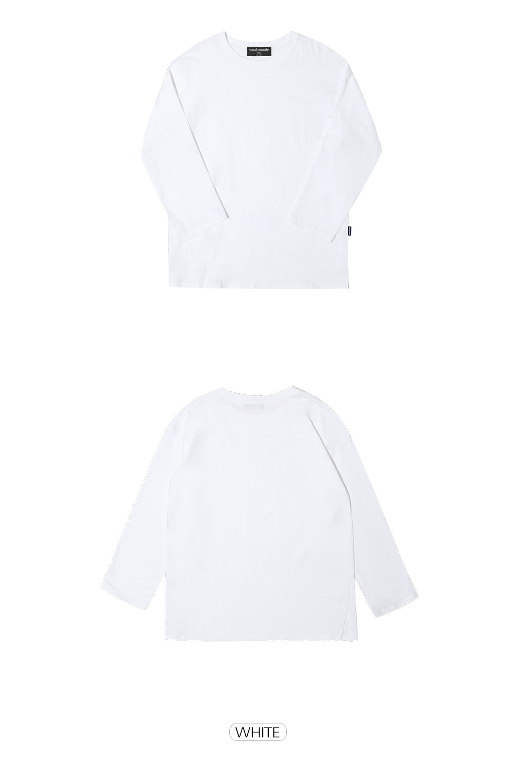 韓國 muahmuah 層疊式 薄長袖T恤  (現貨+預購)