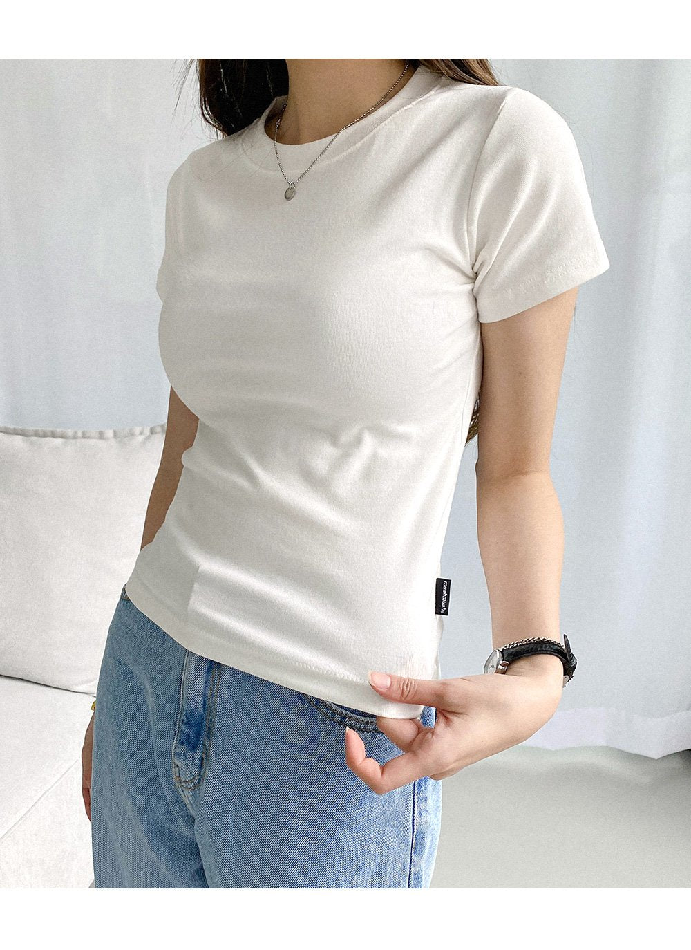 韓國 muahmuah  任選兩件組合價$780修身款 基本款 短袖 T恤  (現貨+預購)