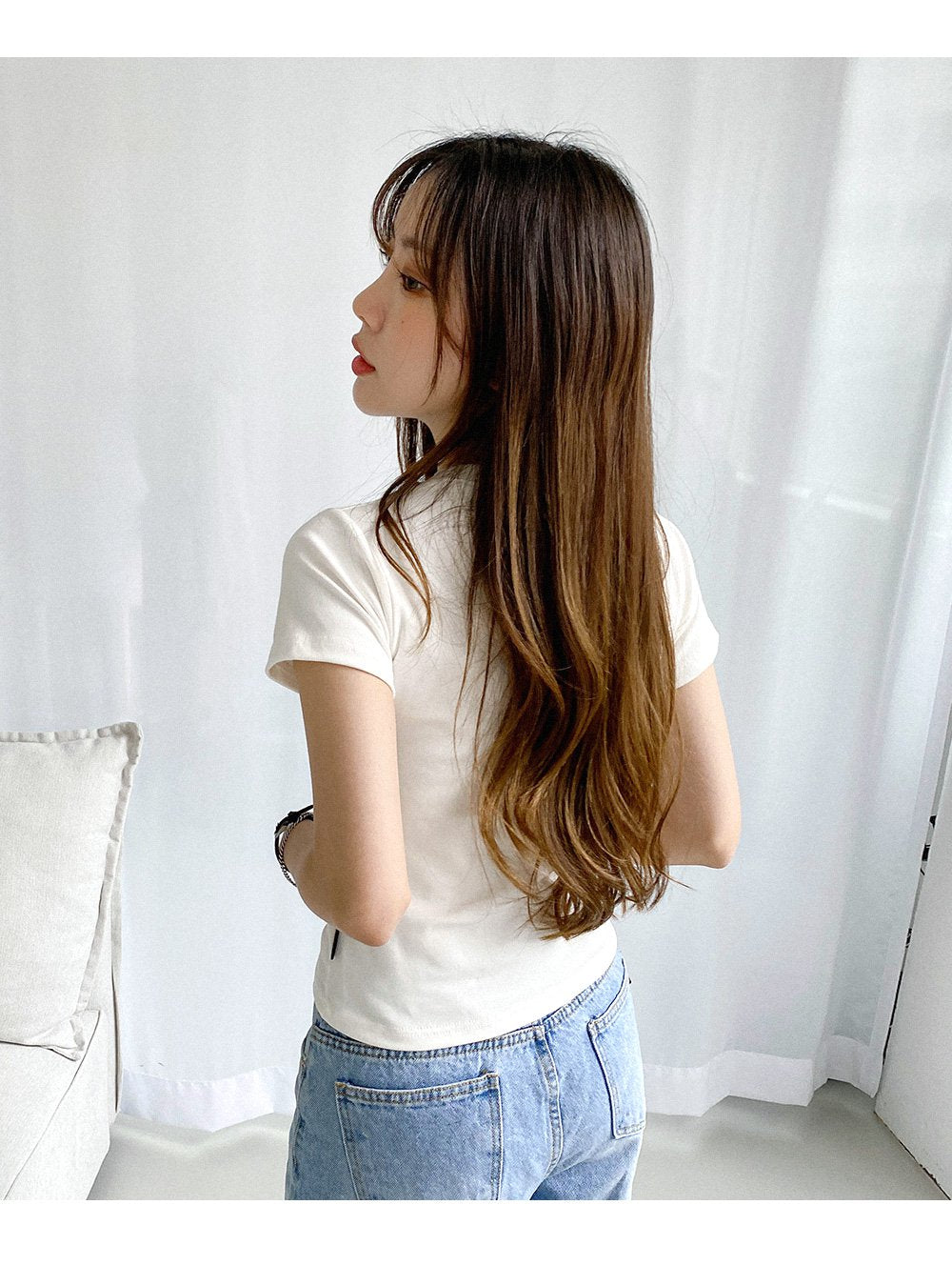 韓國 muahmuah  任選兩件組合價$780修身款 基本款 短袖 T恤  (現貨+預購)