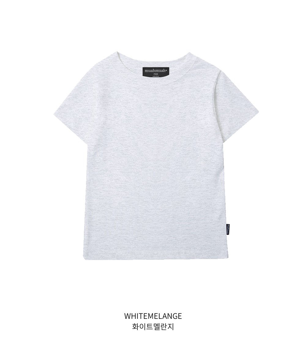 韓國 muahmuah  任選兩件組合價$780修身款 基本款 短袖 T恤  (現貨+預購)