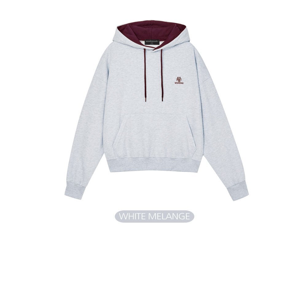 韓國 muahmuah  趙露思同款挺感連帽長袖T恤  (現貨+預購)