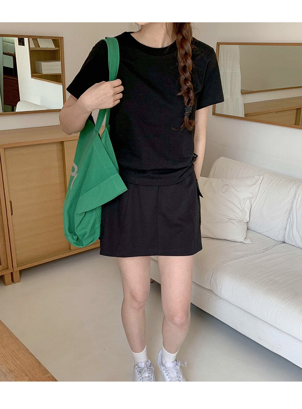 韓國 muahmuah {任選兩件特惠價只要800}折扣  棉質百搭基本款 短袖 T恤  (現貨+預購)