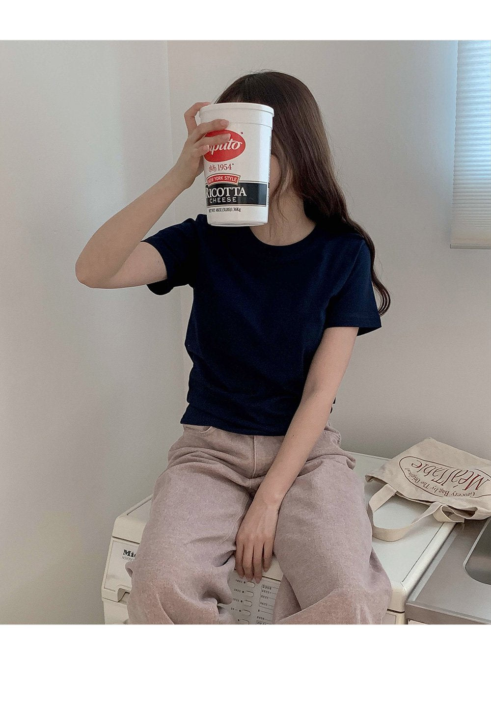 韓國 muahmuah {任選兩件特惠價只要800}折扣  棉質百搭基本款 短袖 T恤  (現貨+預購)