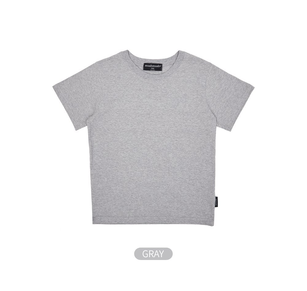 韓國 muahmuah {任選兩件特惠價只要800}折扣  棉質百搭基本款 短袖 T恤  (現貨+預購)