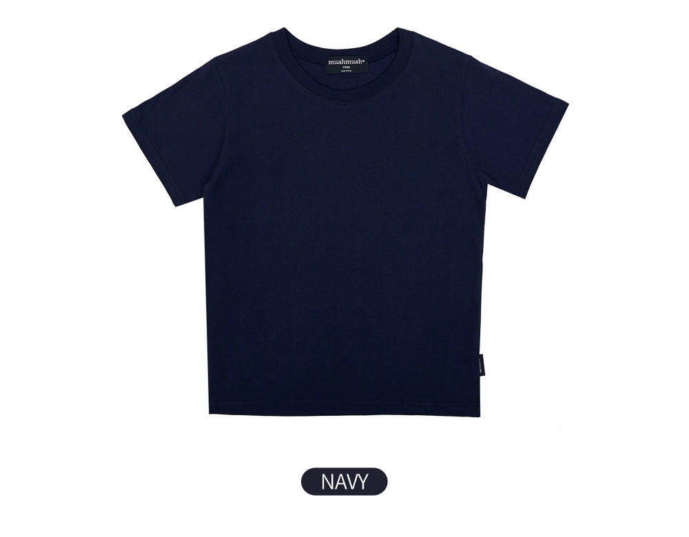 韓國 muahmuah {任選兩件特惠價只要800}折扣  棉質百搭基本款 短袖 T恤  (現貨+預購)