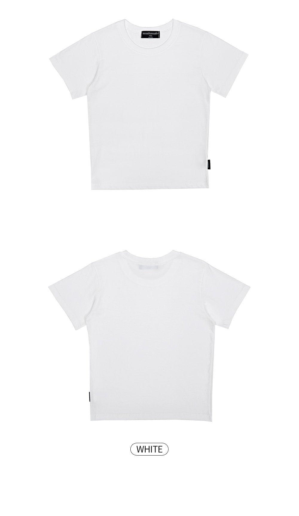 韓國 muahmuah {任選兩件特惠價只要800}折扣  棉質百搭基本款 短袖 T恤  (現貨+預購)