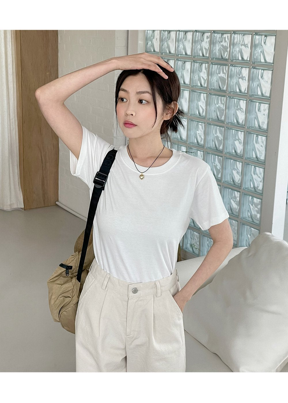 韓國 muahmuah {任選兩件特惠價只要800}折扣  棉質百搭基本款 短袖 T恤  (現貨+預購)