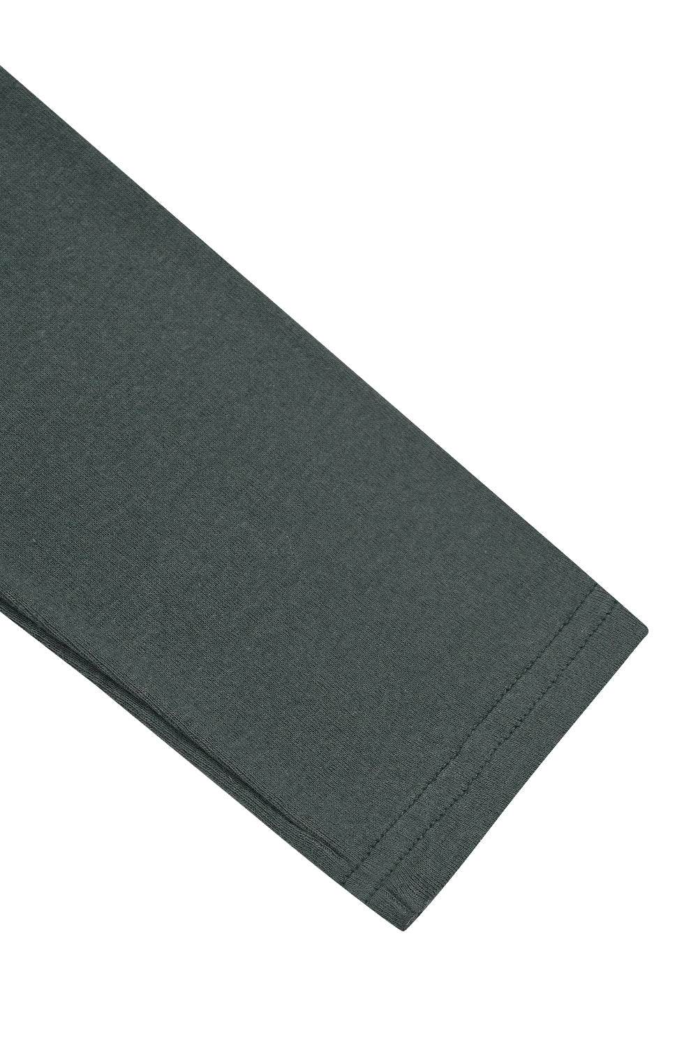 韓國 muahmuah  刺繡LOGO  U領彈力棉 長袖T恤  (現貨+預購)