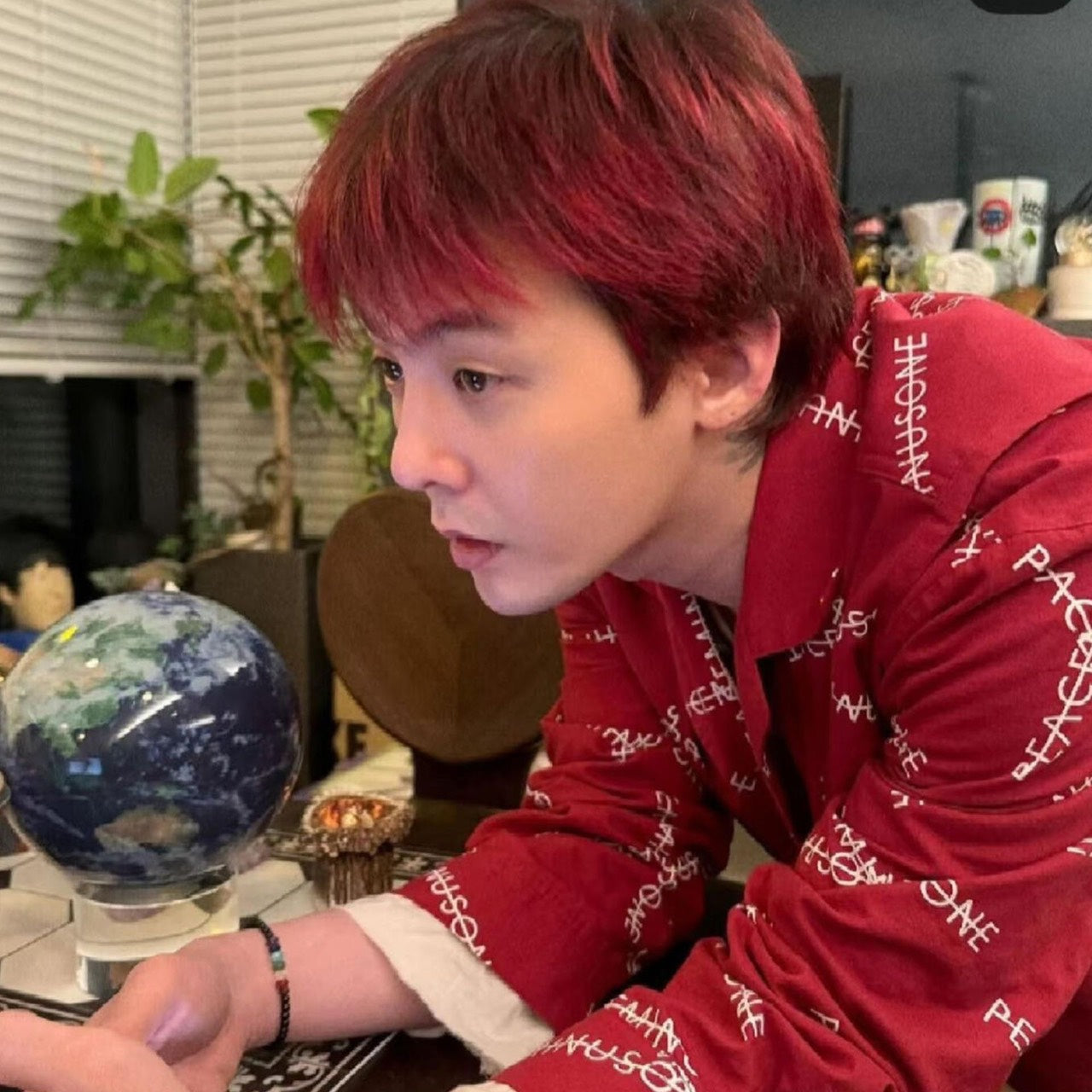 🆕新品上架💖【梨花瑪雅】與巨星同頻G-Dragon權志龍同款天然黑瑪瑙七脈輪串珠手鍊(3尺寸)韓國連線