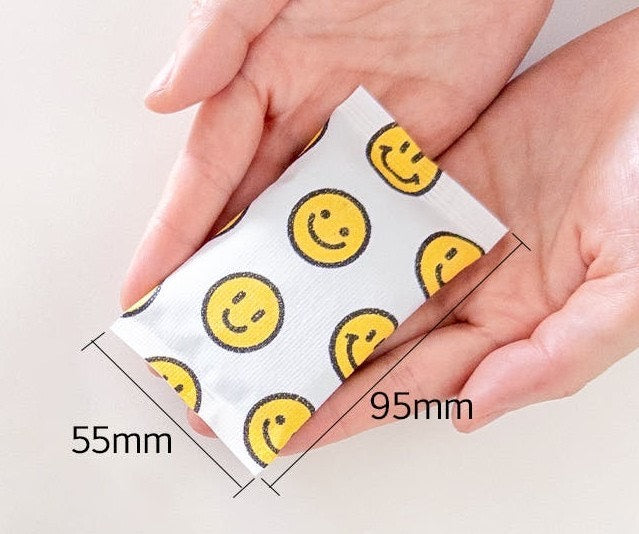 🆕新品上架💖【梨花娘】⭐韓國迷你口袋型😊笑臉暖暖包30g 韓國連線