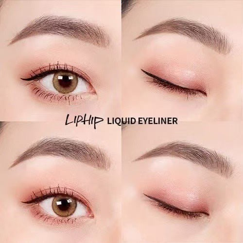 新品上架💖韓國原裝進口LIPHIP暢銷好上手眼線液筆持久防水抗油(2色)