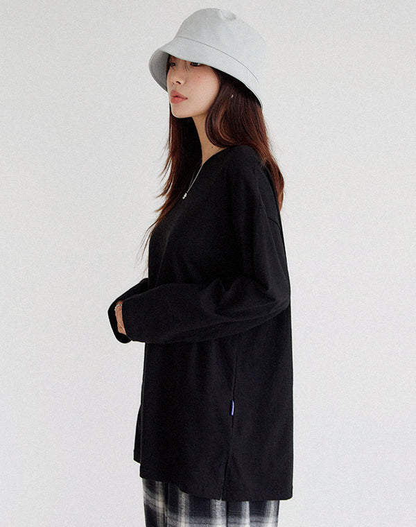 韓國 muahmuah 層疊式 薄長袖T恤  (現貨+預購)