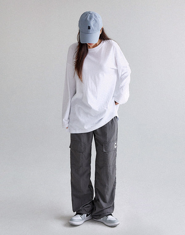 韓國 muahmuah 層疊式 薄長袖T恤  (現貨+預購)