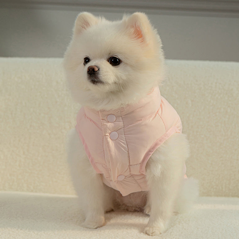 🔥新品上架【梨花娘】🐈⬛BAILEY 【梨花娘】超輕薄保暖防風腰部可調節兩面可穿搭羽絨棉寵物服(帽子另購3色) 聖誕禮物