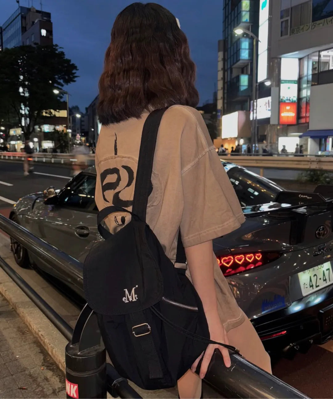 🆕新品上架💖【梨花娘】韓國品牌 Muscent 暢銷迷你後輕盈束口後背包輕盈束口款/真皮兩款(男女通用)