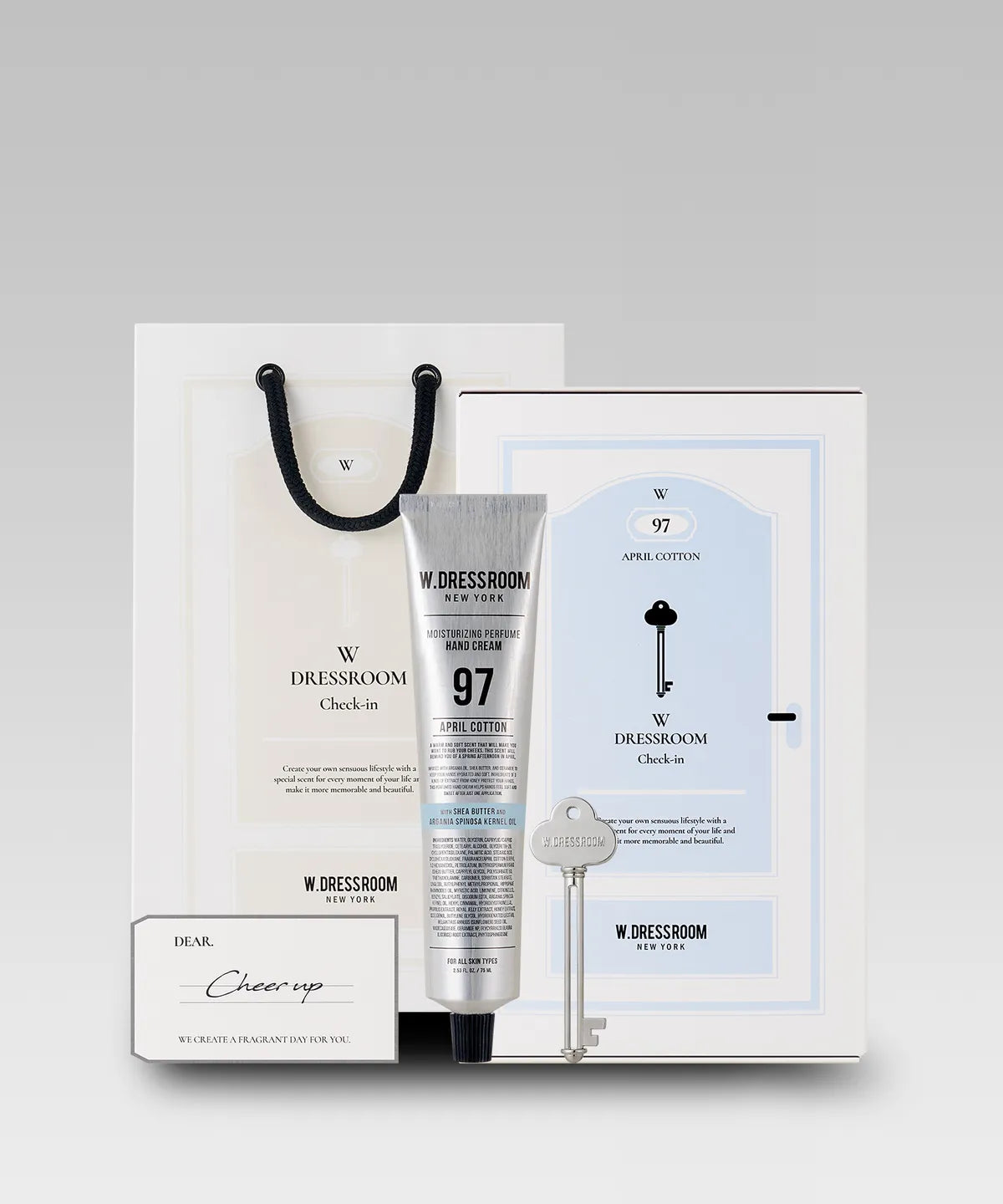 🆕新品上架💖【梨花娘】韓國더블유드레스룸熱銷香氛護手霜鑰匙擠膏禮盒組75ml(NO.11.NO.97)💖 韓國連線