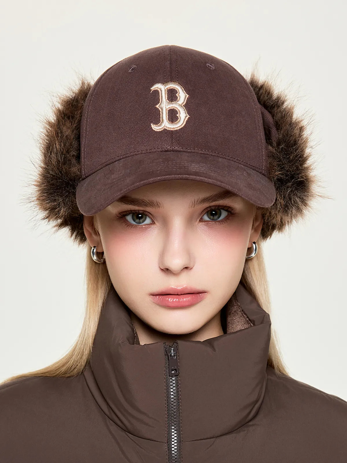 🔥新品上架 【梨花娘】秋冬保暖⚾MLB美式復古耳罩帽(3色)💖韓國連線