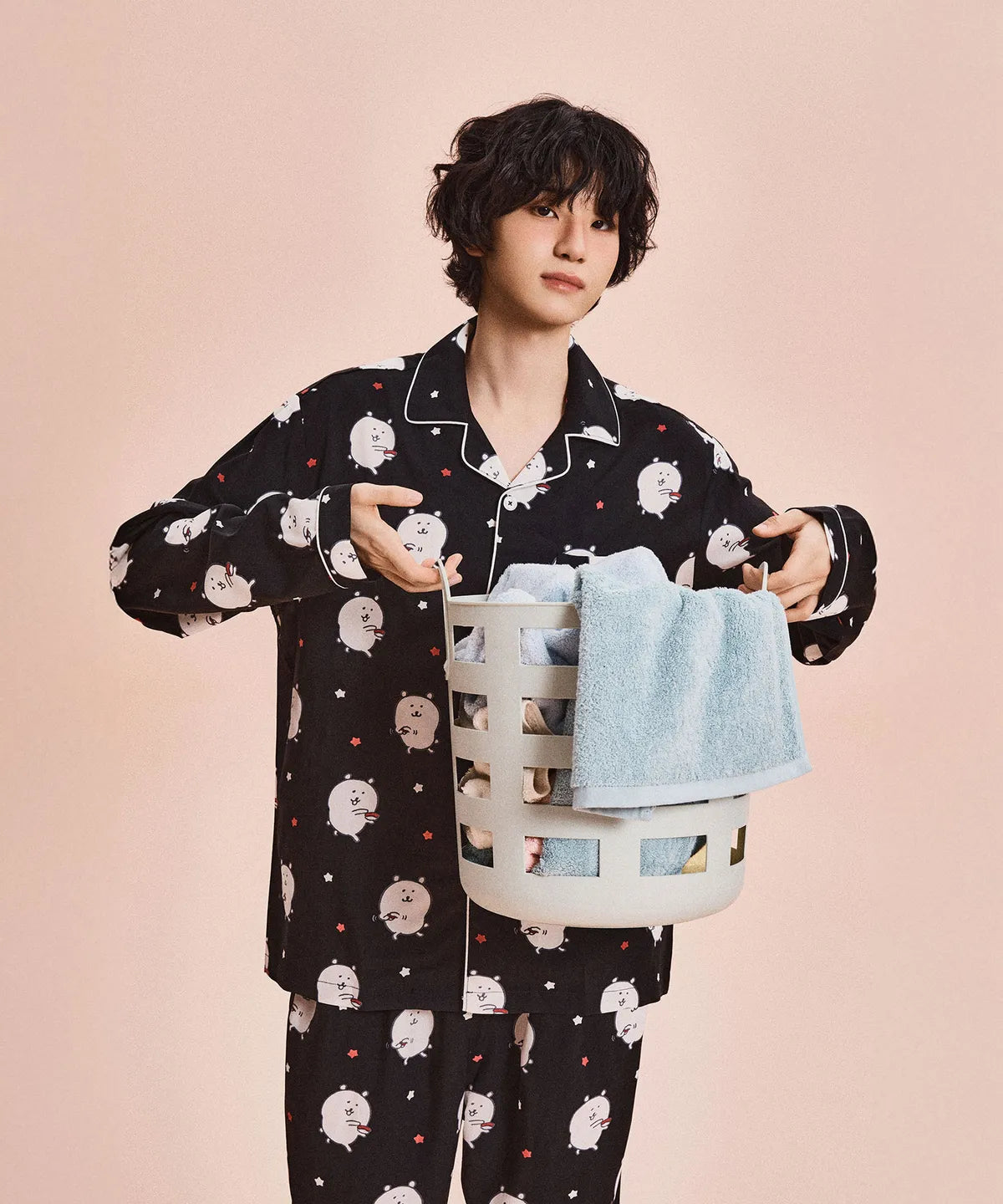 💜新品上架【梨花娘】韓國品牌暢銷TOP.1 SPAO ×吉伊卡哇聯名款春日睡衣家居服