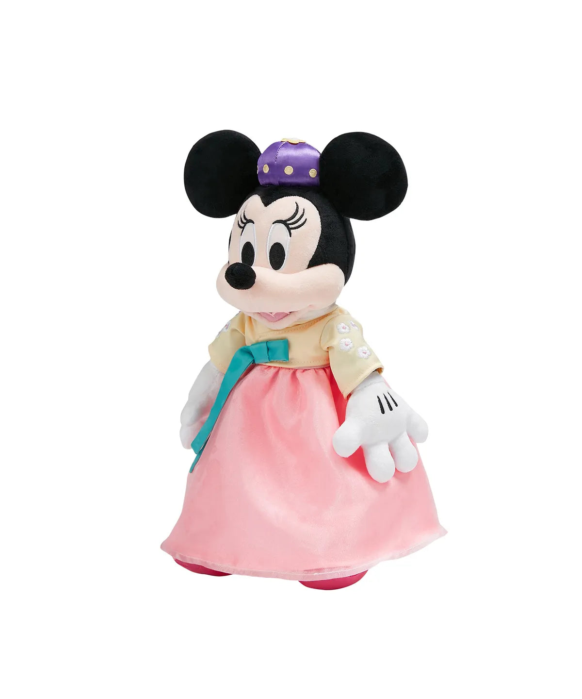 🌸新品上架【梨花娘】韓國迪士尼正版韓服絨毛米奇&米妮玩偶在首爾宮廷限定款系列