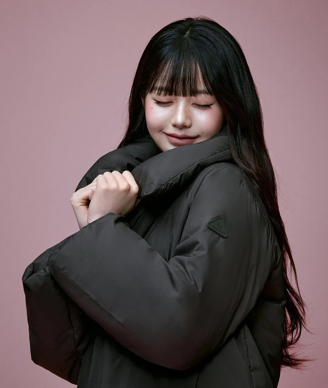 🆕新品上架【梨花娘】法國品牌 EIDER La Belle 張員瑛代言翻領短版羽絨外套(2色)