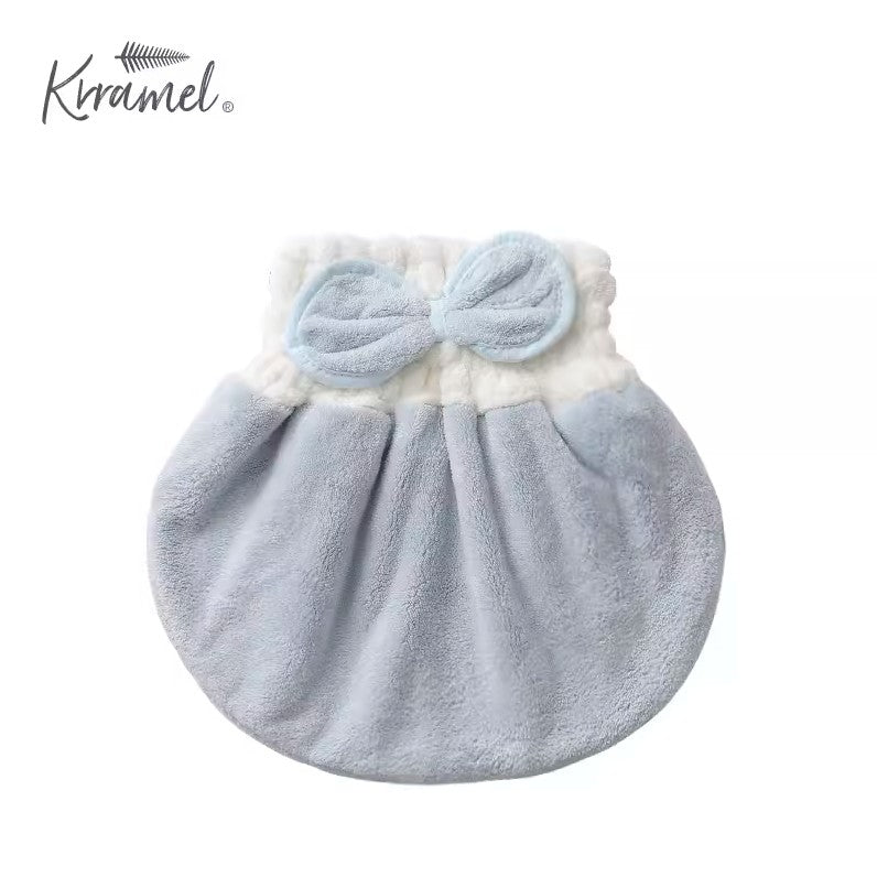 美國 Krramel 海藻绒皇冠乾髮帽 (現貨+預購)