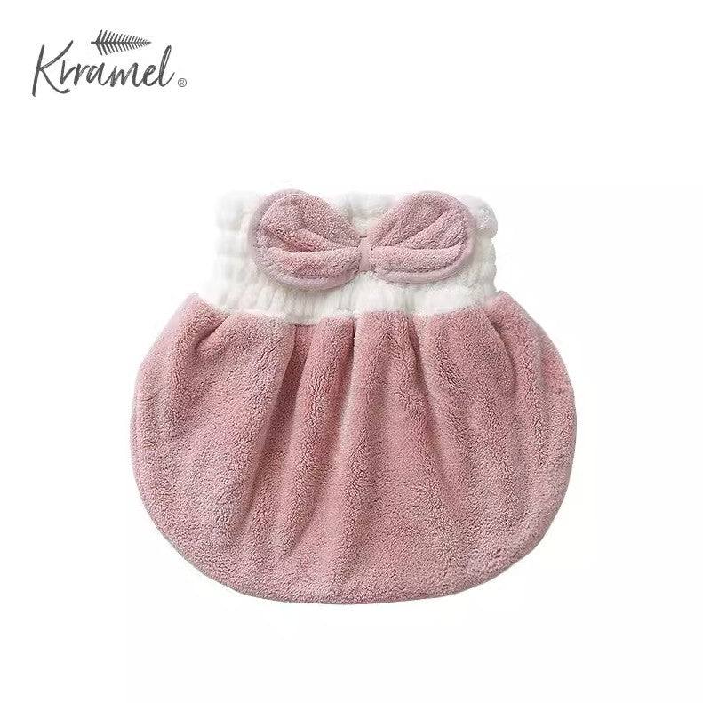 美國 Krramel 海藻绒皇冠乾髮帽 (現貨+預購)
