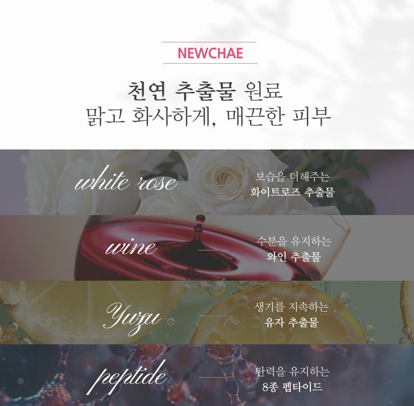 🆕新品上架【梨花娘】韓國醫美團隊研製全機韓國製造原裝進口🤞市售唯一NEWCHAE 無痛保養 澎潤X輪廓X導入三效水光美容儀(贈膠原胜肽水潤霜X1市值$1590)