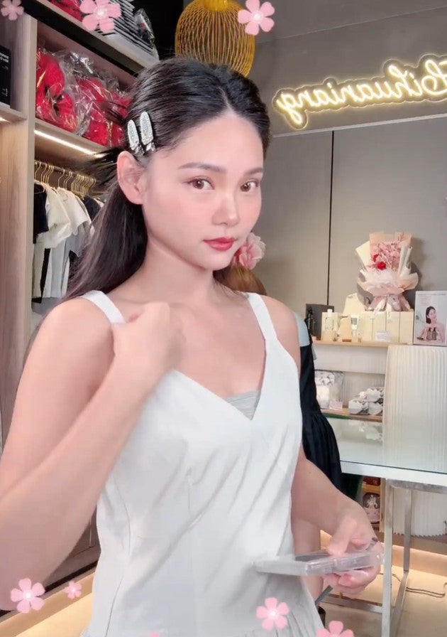 🆕新品上架【梨花瑪雅】奢華閃耀氣質滿鑽精緻水晶髮夾一對兩入禮盒裝💕