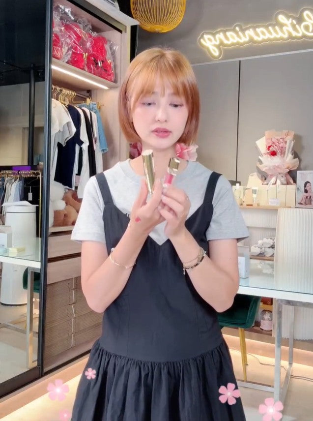 【梨花娘】限量🤞韓國Whoo后拱辰享美皇后之吻潤唇膏+唇釉禮盒化妝包組