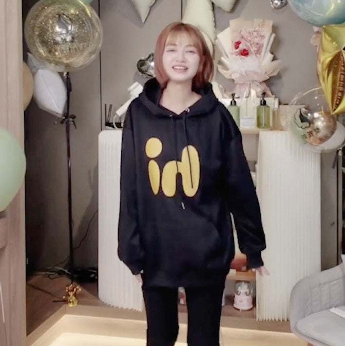 🆕新品上架💖【梨花瑪雅】百搭慵懶閒連連帽寬鬆長板T恤(2色)