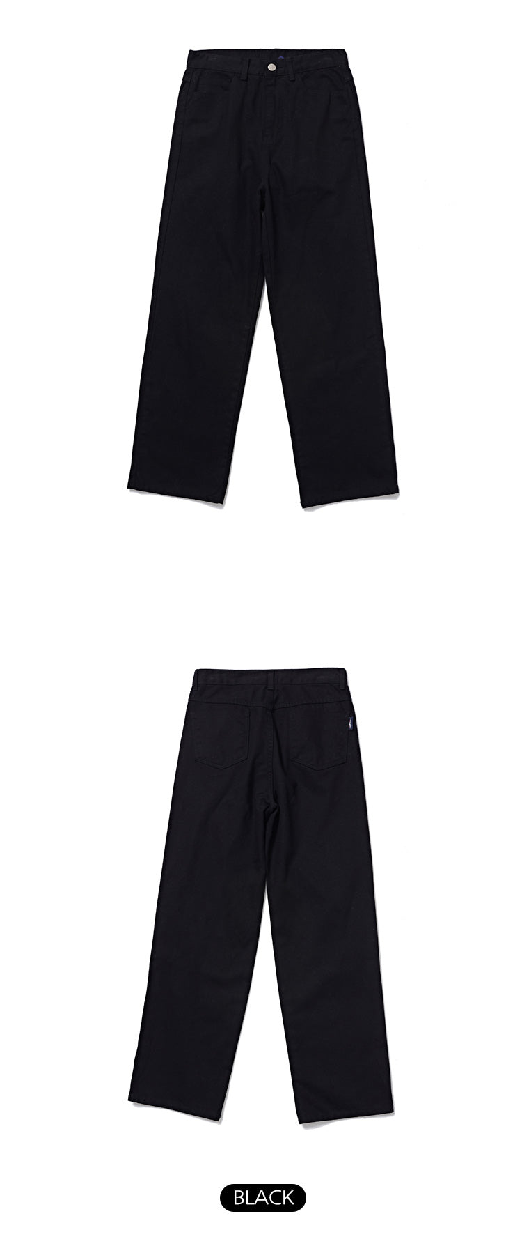 韓國 muahmuah 基本款 棉質挺版牛仔褲  (現貨+預購)