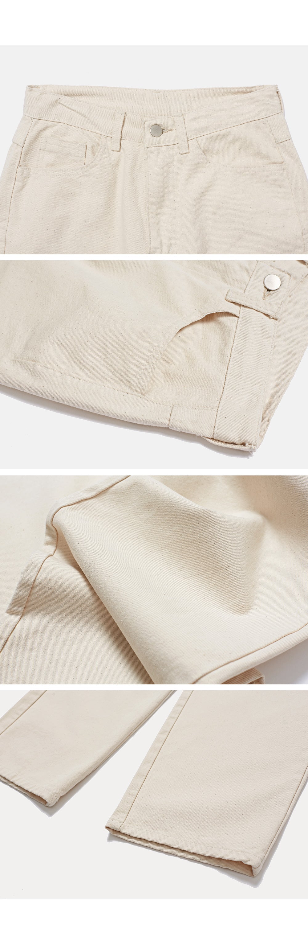 韓國 muahmuah 基本款 棉質挺版牛仔褲  (現貨+預購)