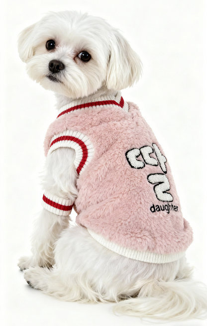 😍新品上架 【梨花娘】秋冬딸女兒 아들兒子狗狗保暖絨寵物毛衣(S~3XL)