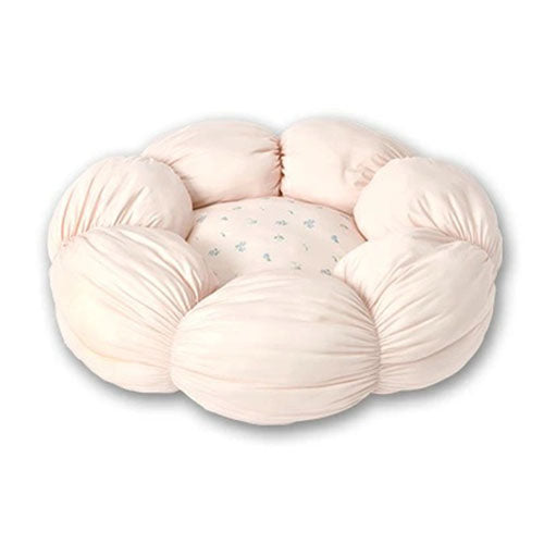 🌸新品上架【梨花娘總代理】🐾日本品牌Solgra【日本加大寬版】雙花瓣接觸涼感寵物床｜59cm寬敞睡眠空間