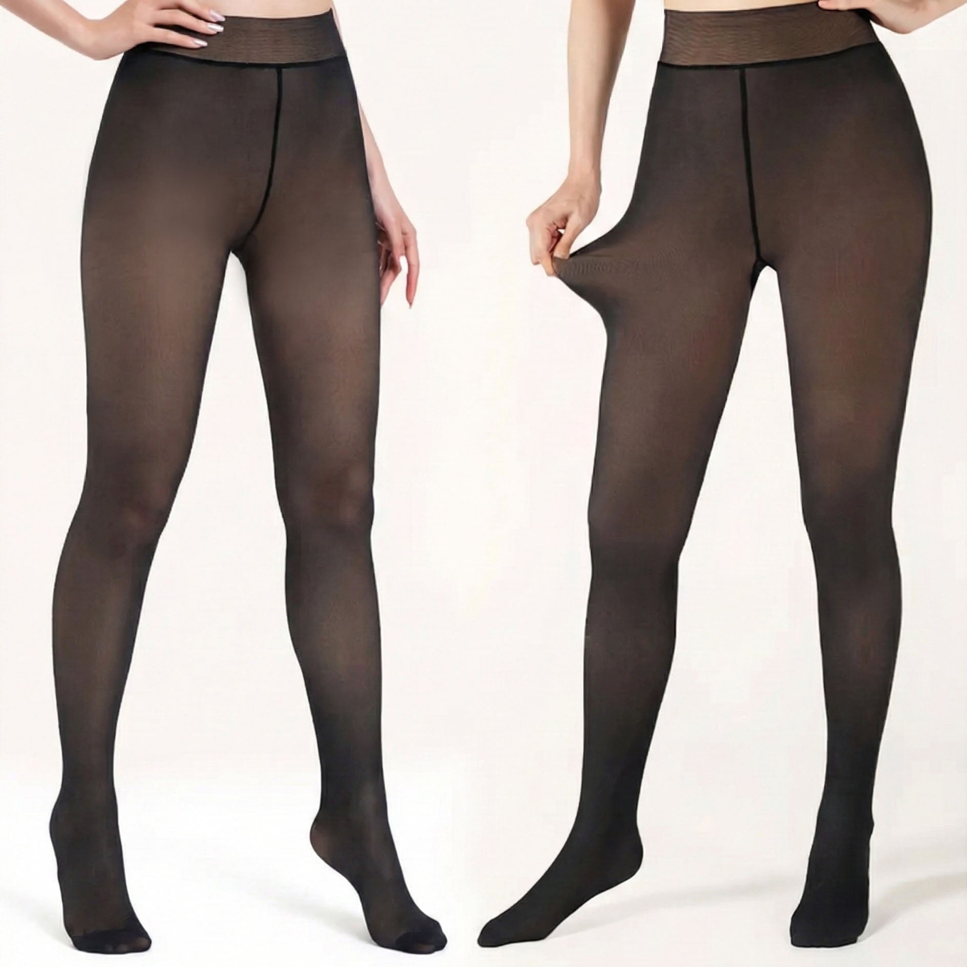 🆕新品上架【梨花娘】熱賣🔥正韓品牌SOCKPIENS🏆冬季羊絨200D顯瘦黑色透膚褲襪