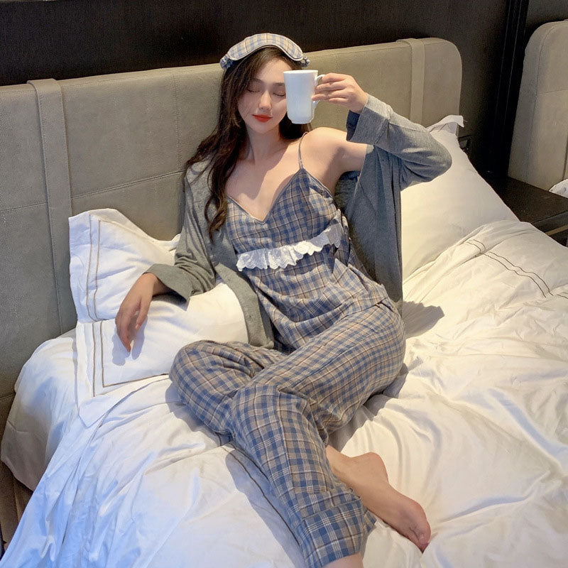 🆕新品上架【梨花瑪雅】🔥發燒新款附胸睡衣家居服(5款) 韓國連線