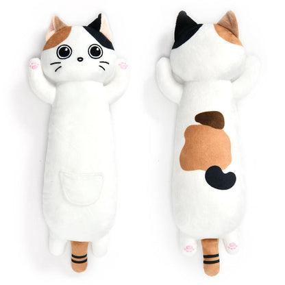 新品上架【梨花娘總代理】🐾日本品牌Solgra😽貓咪抱抱踢｜長條抱枕踢踢玩具(6款)