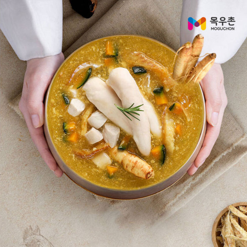 💜新品上架【梨花娘】韓國老字號MOGUCHON PET寵物 9 段嚴格標準 雞柳蔘雞湯 營養滿分寵物食品230g 三包一組