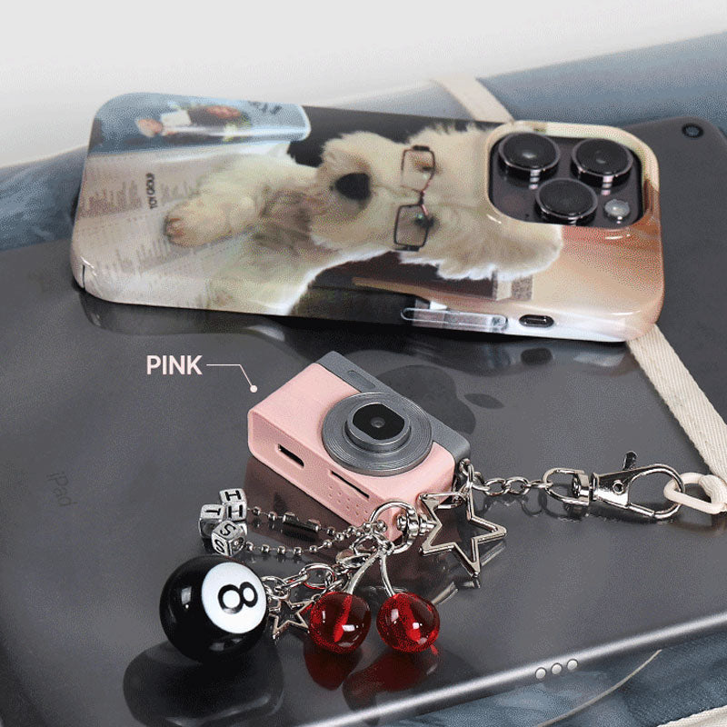 💜新品上架【梨花娘】🫧韓國AKARACHI📸mini😍附鑰匙圈可錄影復古Y2K數位相機(兩色)