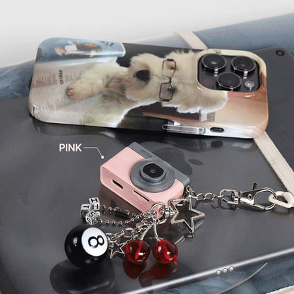 💜新品上架【梨花娘】🫧韓國AKARACHI📸mini😍附鑰匙圈可錄影復古Y2K數位相機(兩色)