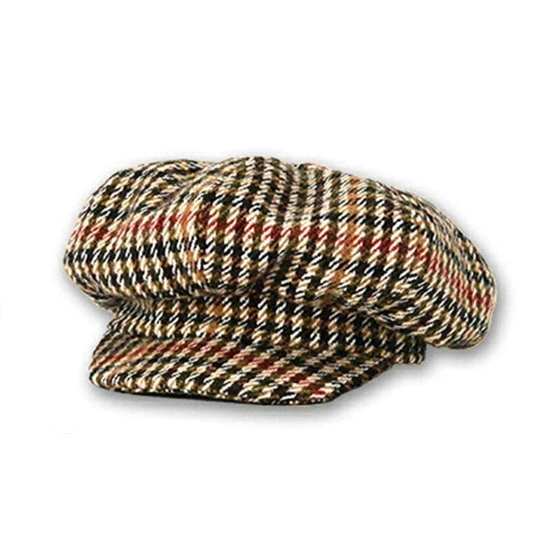 💕新品上架【梨花娘總代理】🎩日本品牌TINOTITO英倫復古格紋寵物報童帽｜犬貓可調式帽款