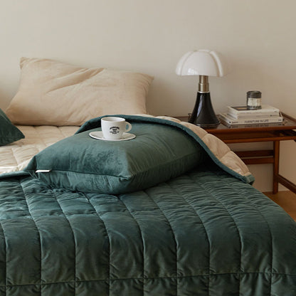 🆕新品上架【梨花娘】冬季飯店🔥韓國品牌MAATILA 雙色特殊超細纖維棉柔軟保暖輕盈被5件套組(單人四件)🙈因體積超過不可超取