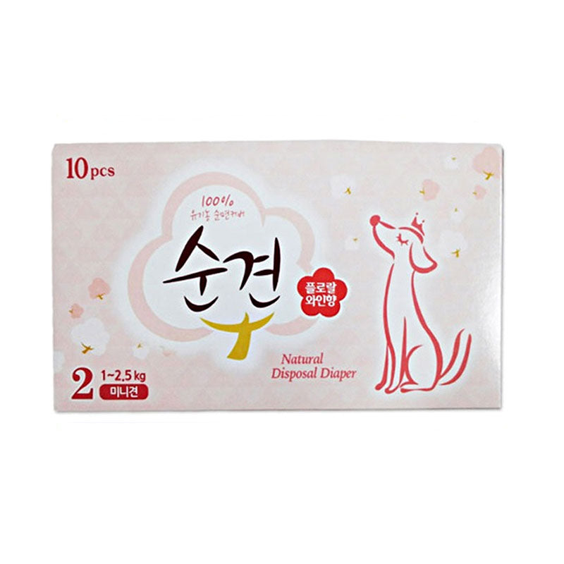 💜新品上架【梨花娘】🌿韓國 순결 天然紙漿訓練期 生理期 寵物尿布 五尺寸可選三盒一組 30入